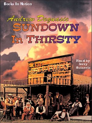cover image of Sundown in Thirsty